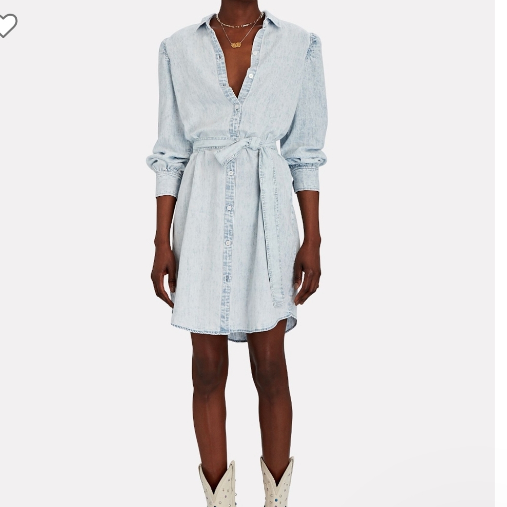RAILS acid wash dress || XS